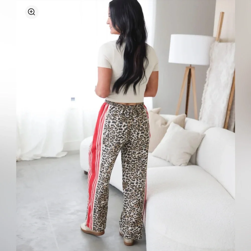 Leon Leopard Track Pants - Picture 4 of 11